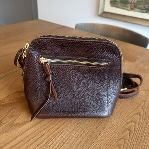 Portland Leather Brown Crossbody Bag